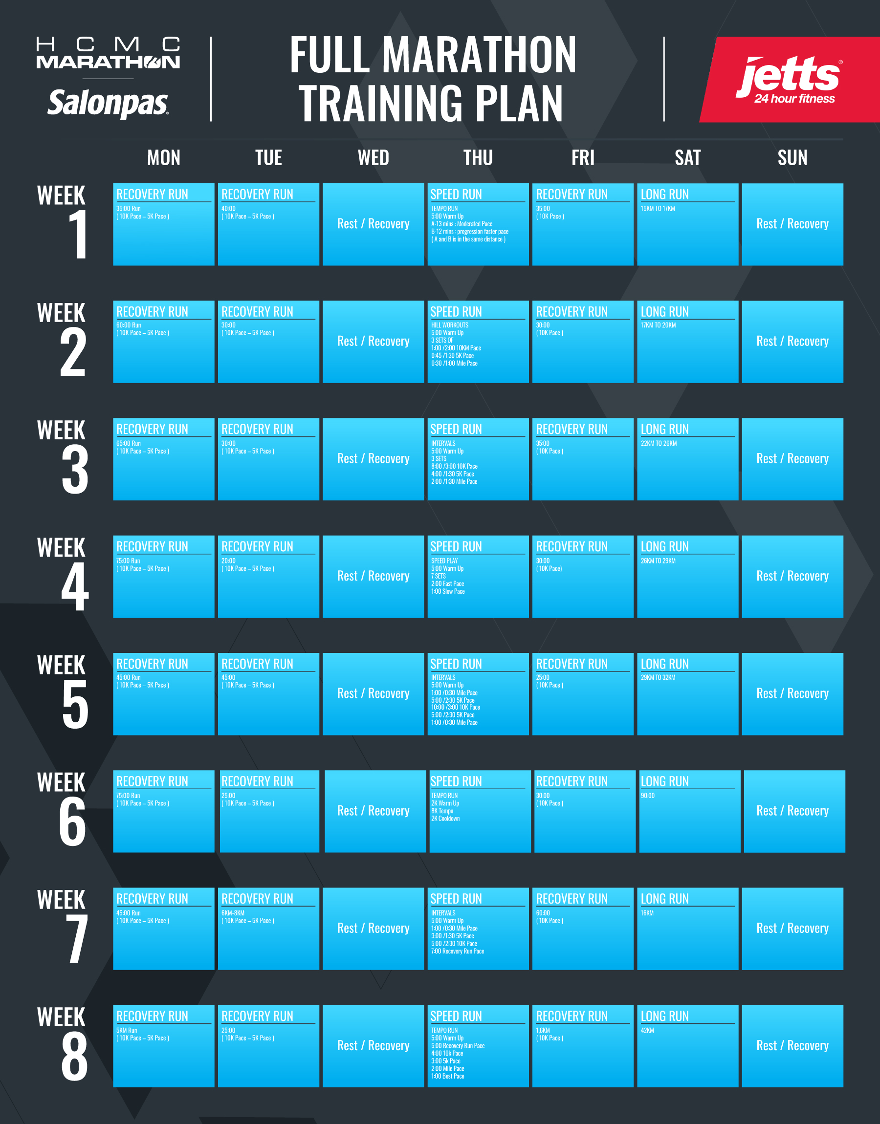 Marathon Workout Plan For Beginners EOUA Blog